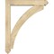Ekena Millwork Thorton Arts and Crafts Rough Sawn Bracket w/ Offset Brace, Douglas Fir, 6"W x 34"D x 42"H BKT0604X34X42THR03RDF - alternate 3